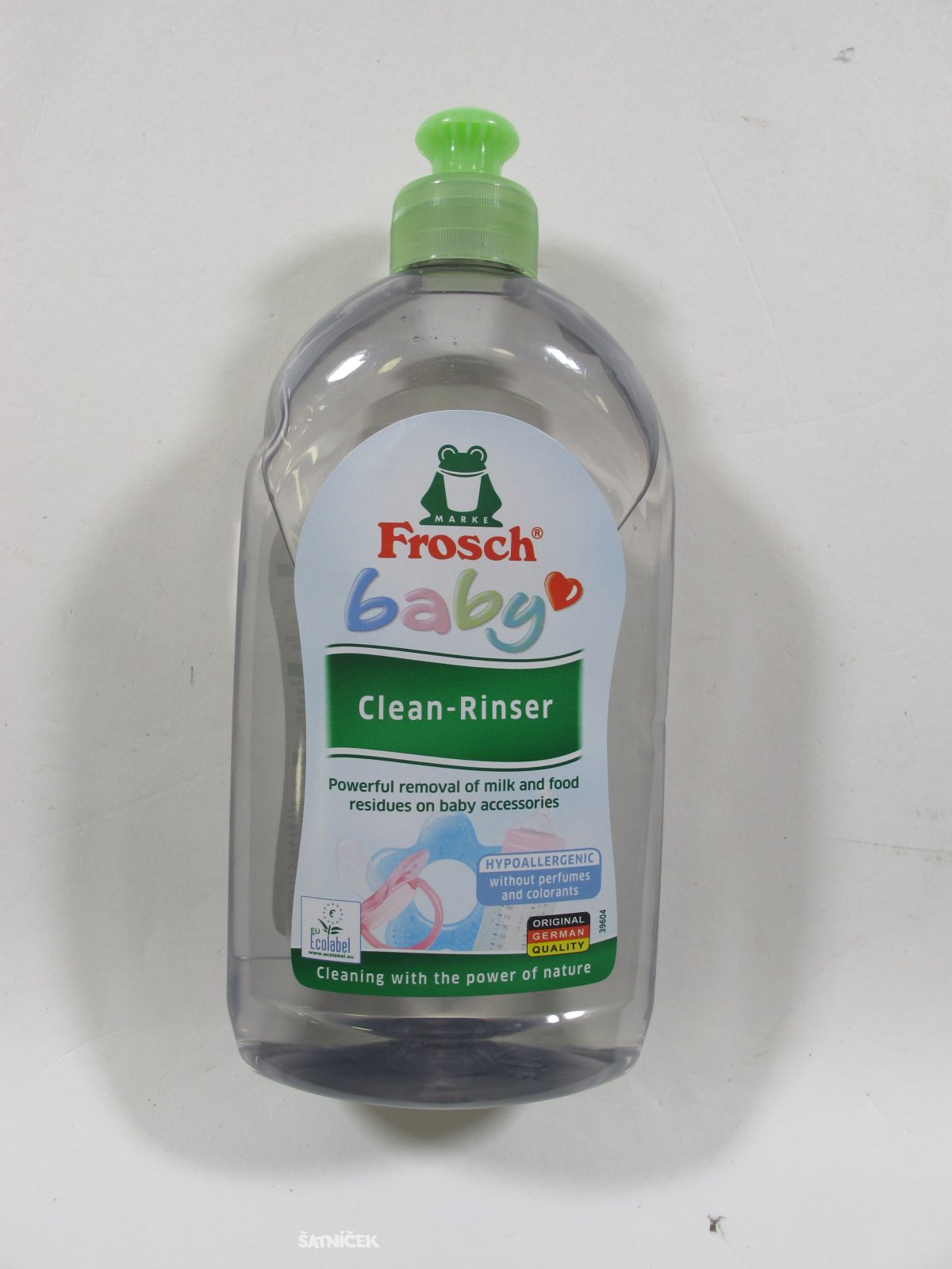 Frosch Mycí prostředek na kojenecké lahve a dudlíky 500 ml