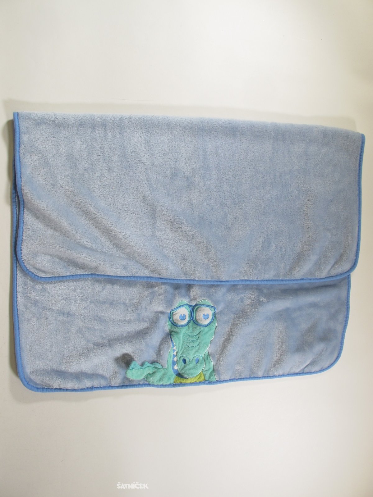 Modrá fleesová deka pro kluky secondhand