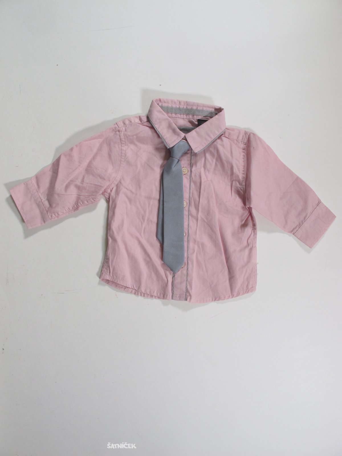 Košile pro kluky růžová outlet 
