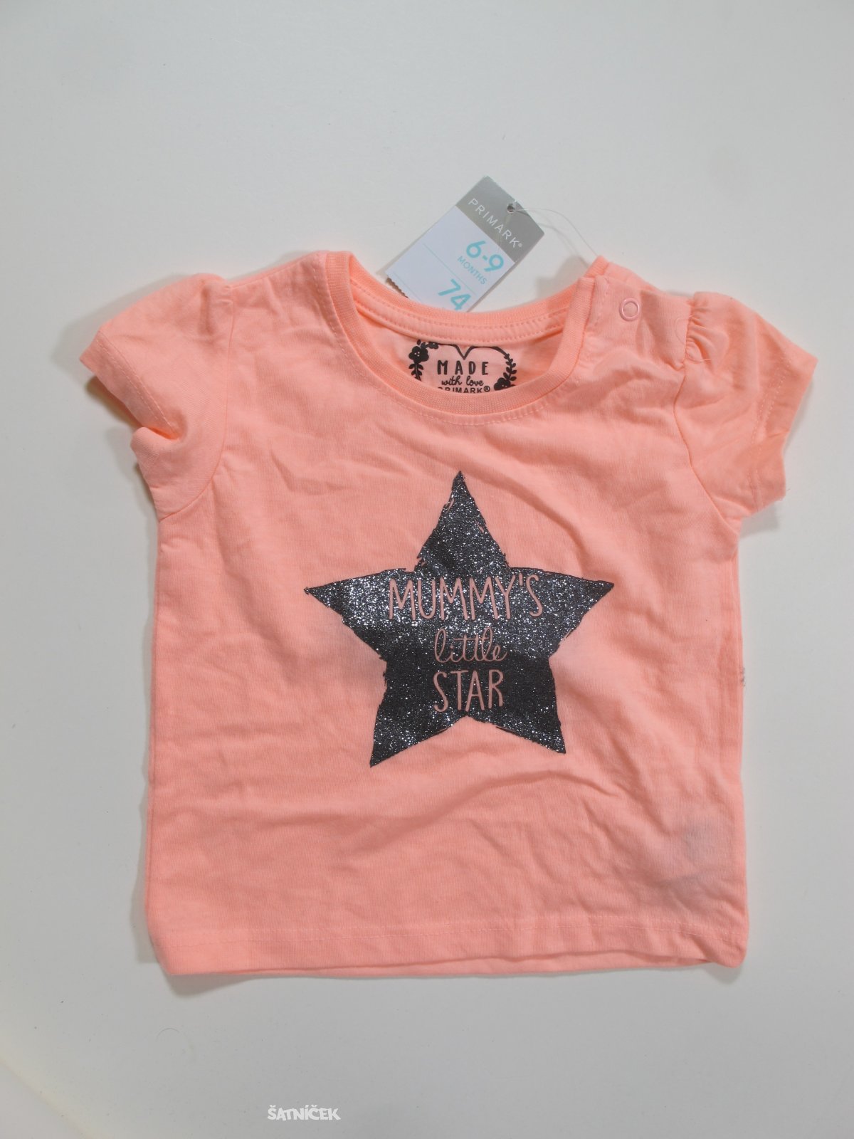 Růžové triko pro holky outlet