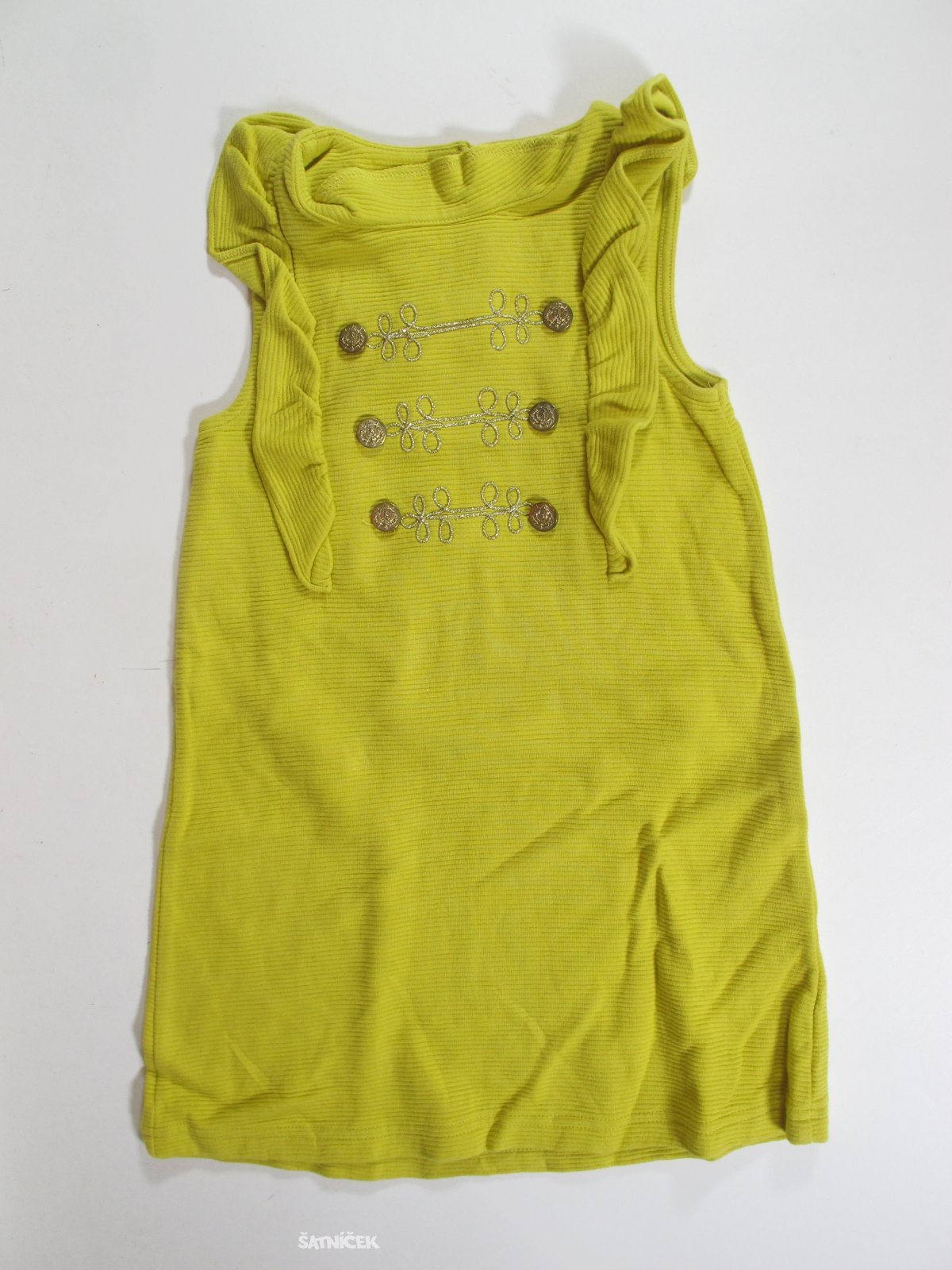 Šaty žluté pro holky  secondhand