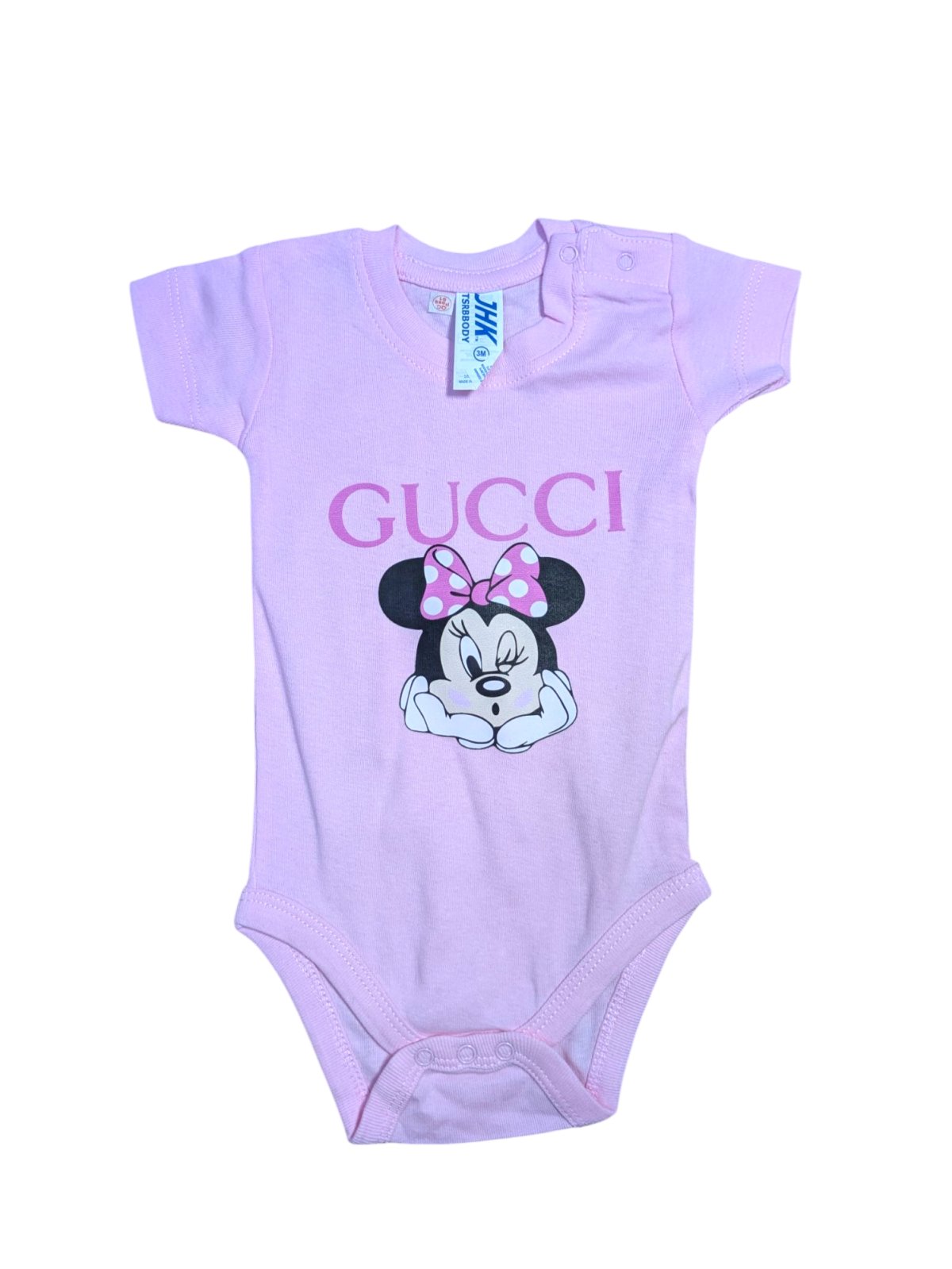 Růžové Gucci body s Minie pro holky secondhand JHK