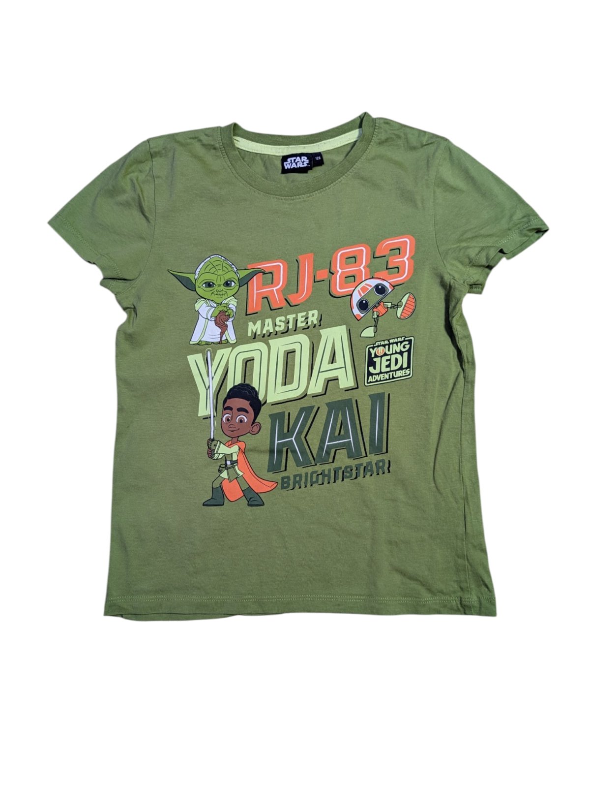 Zelené triko Star Wars Yoda pro kluky secondhand Lucasfilm