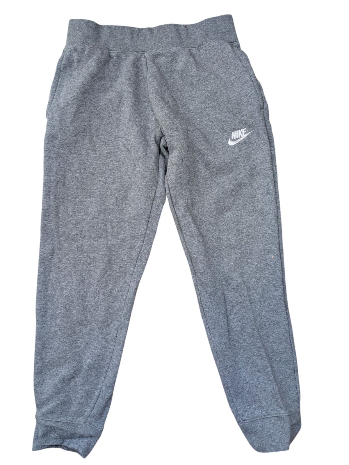 Tmavě šedé tepláky pro kluky secondhand Nike