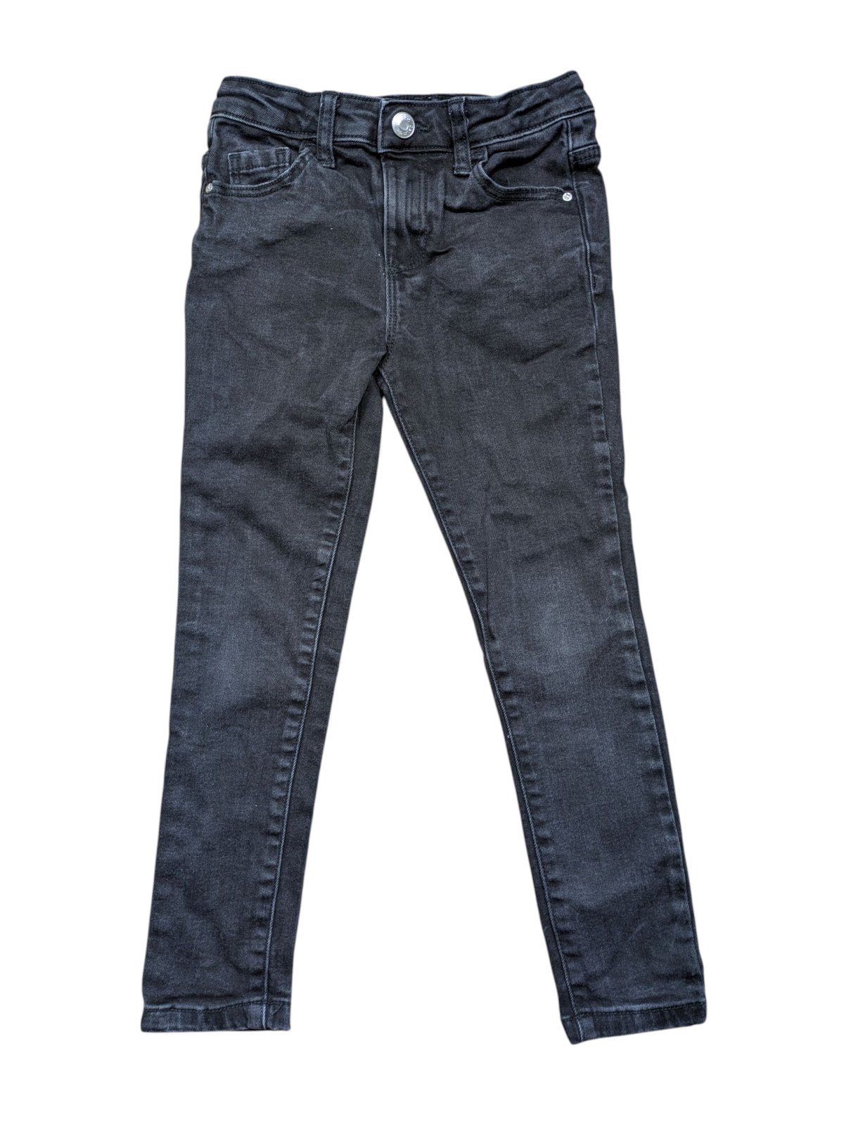 černé skinny džíny pro holky secondhand denim co. 