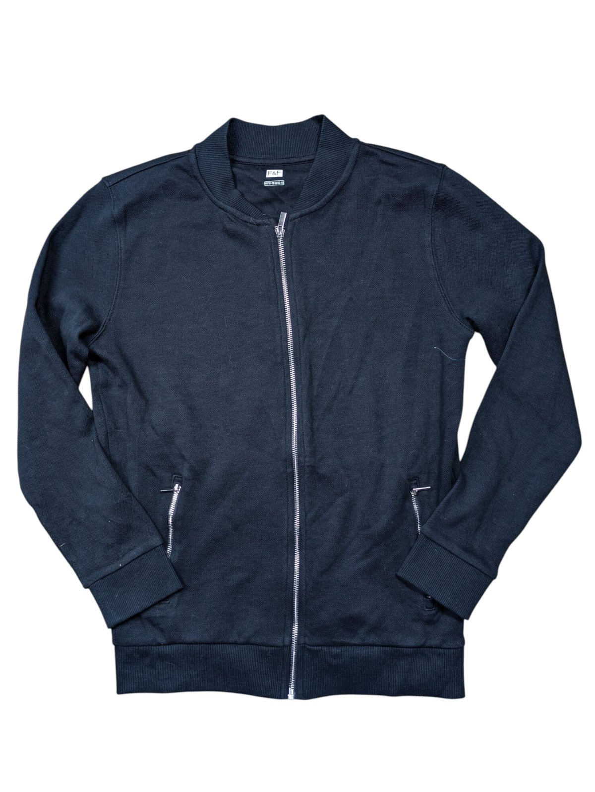 černá mikina na zip pro holky secondhand FaF