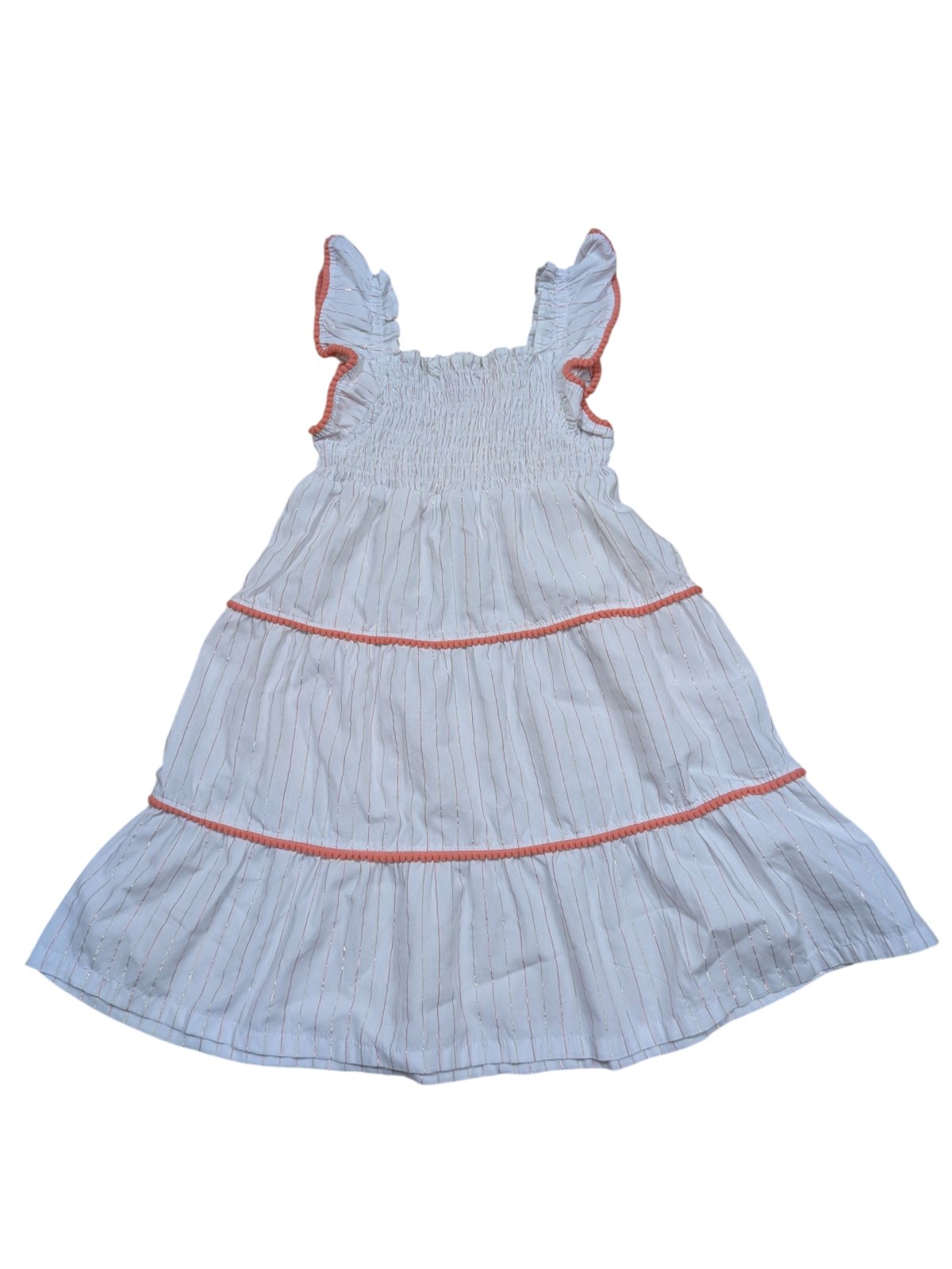 Bílé pruhované šaty pro holky secondhand Penelope Mack