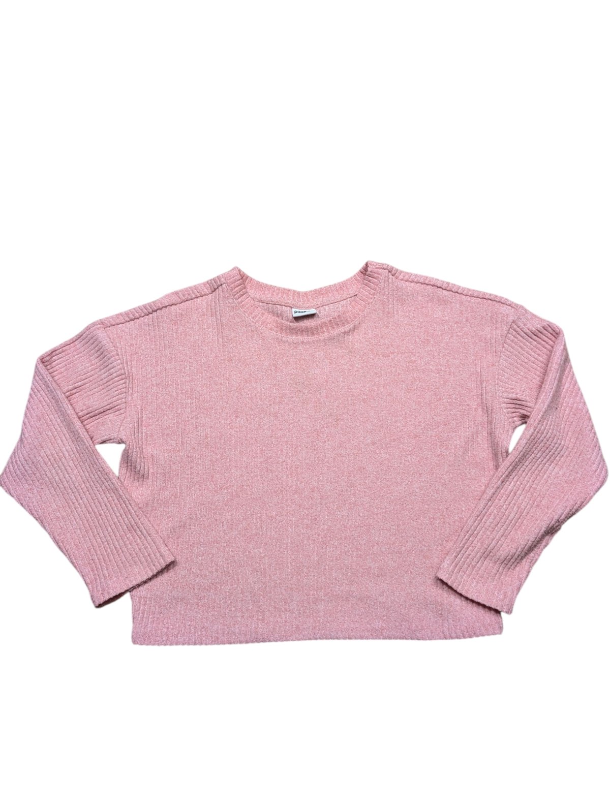 Růžový slabší svetr pro holky secondhand PageOne Young