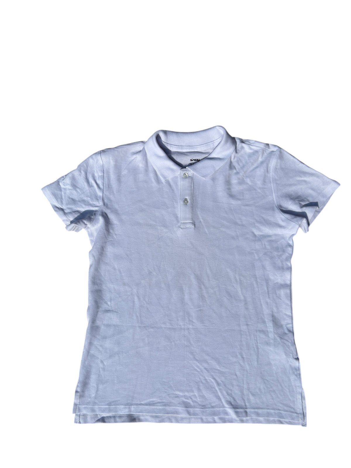 bílé polo triko pro kluky secondhand sinsay 