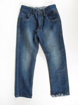 Džínové kalhoty pro kluky modré secondhand