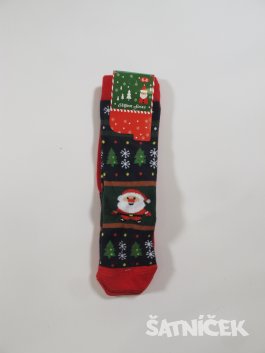 Vánoční ponožky pro děti outlet 