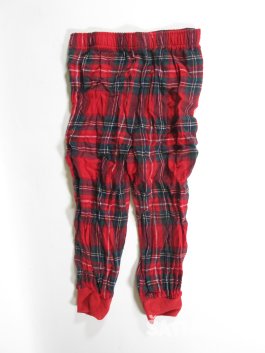 Kalhoty od pyžama pro děti kostkované secondhand