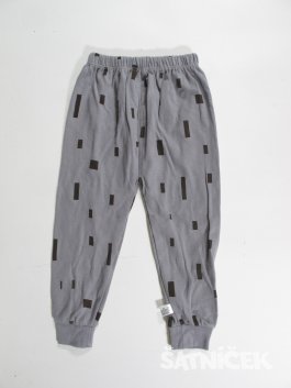 Spodek od pyžama šedý se vzorem  secondhand
