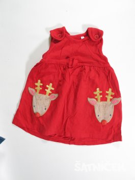 Šaty červené  pro holky  secondhand