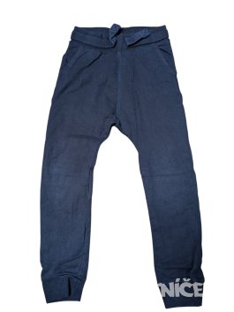 Tmavě modré tepláky pro kluky secondhand Next