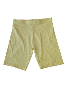 Žluté legínové kraťasy pro holky secondhand Lily&Dan