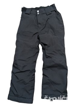 Černé zimní šusťákové kalhoty pro kluky secondhand Dare2B