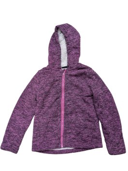 Silná růžová žíhaná mikina pro holky secondhand pepperts
