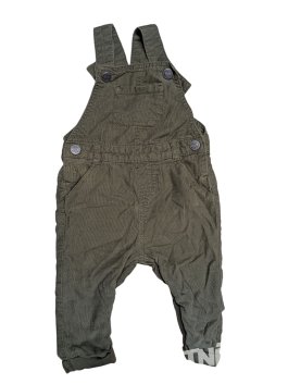 Tmavě zelený overal pro kluky žebrovaný secondhand F&F