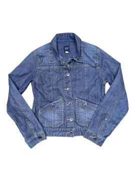 Džínová bunda pro holky secondhand GAP