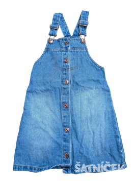 Džínový šatovka pro holky secondhand F&F